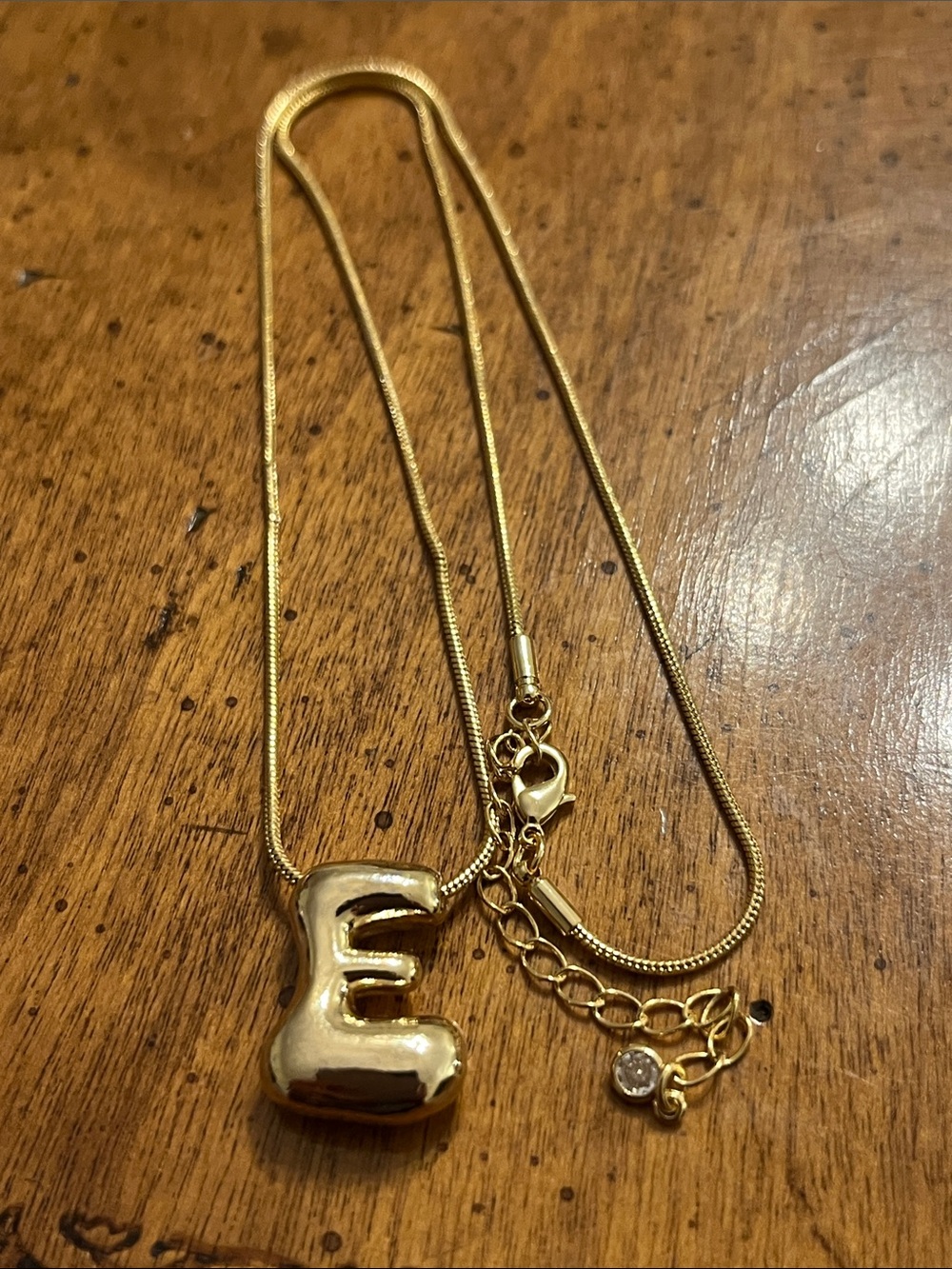 E necklace